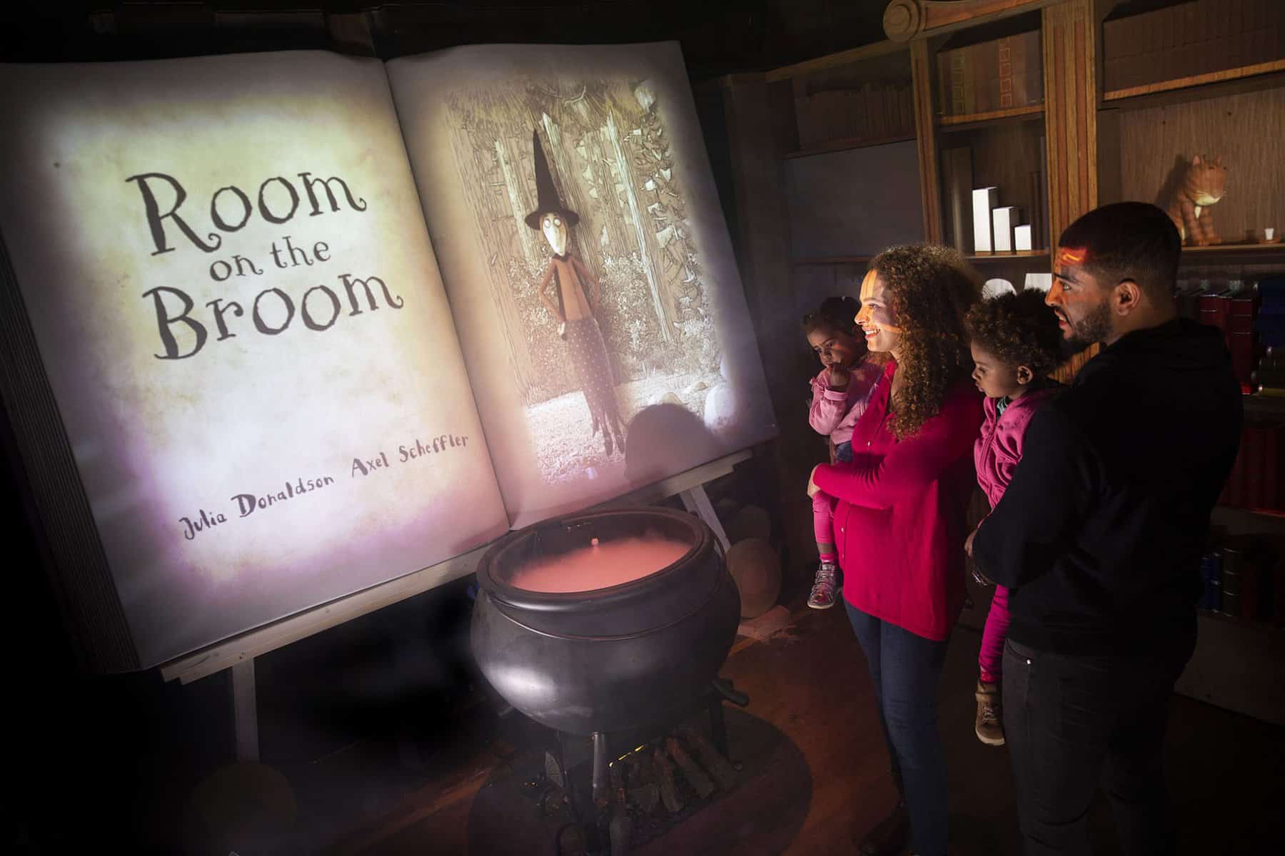 Immersive Pre-show for Room on the Broom walk through in the UK