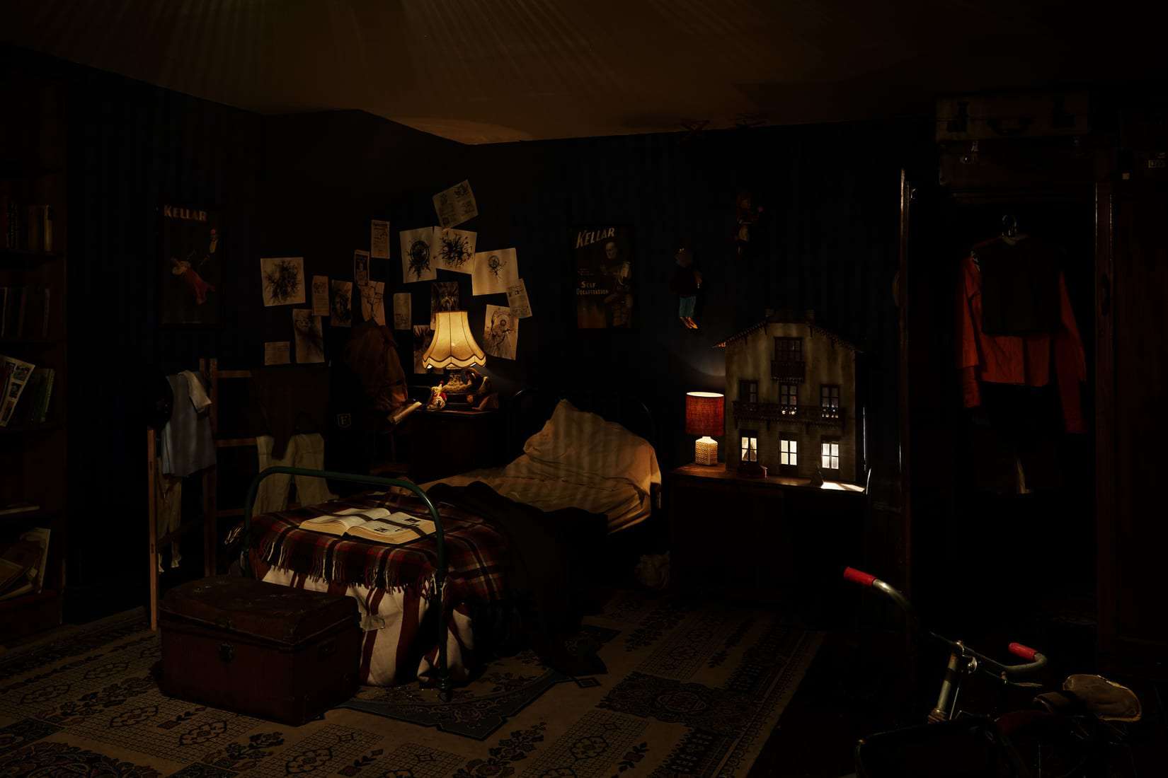 Immersive walk through experience