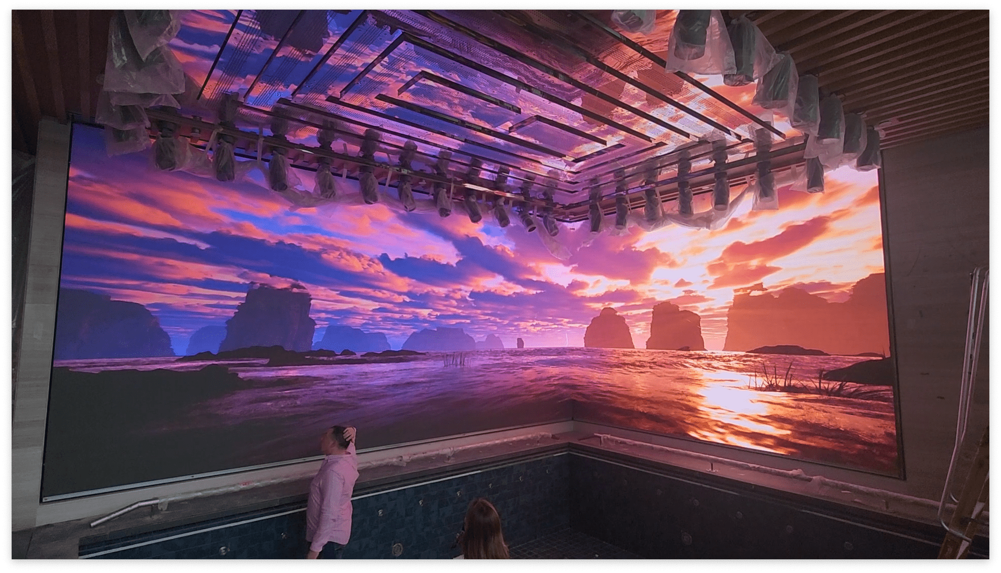 Immersive Spa experience under construction in Macau