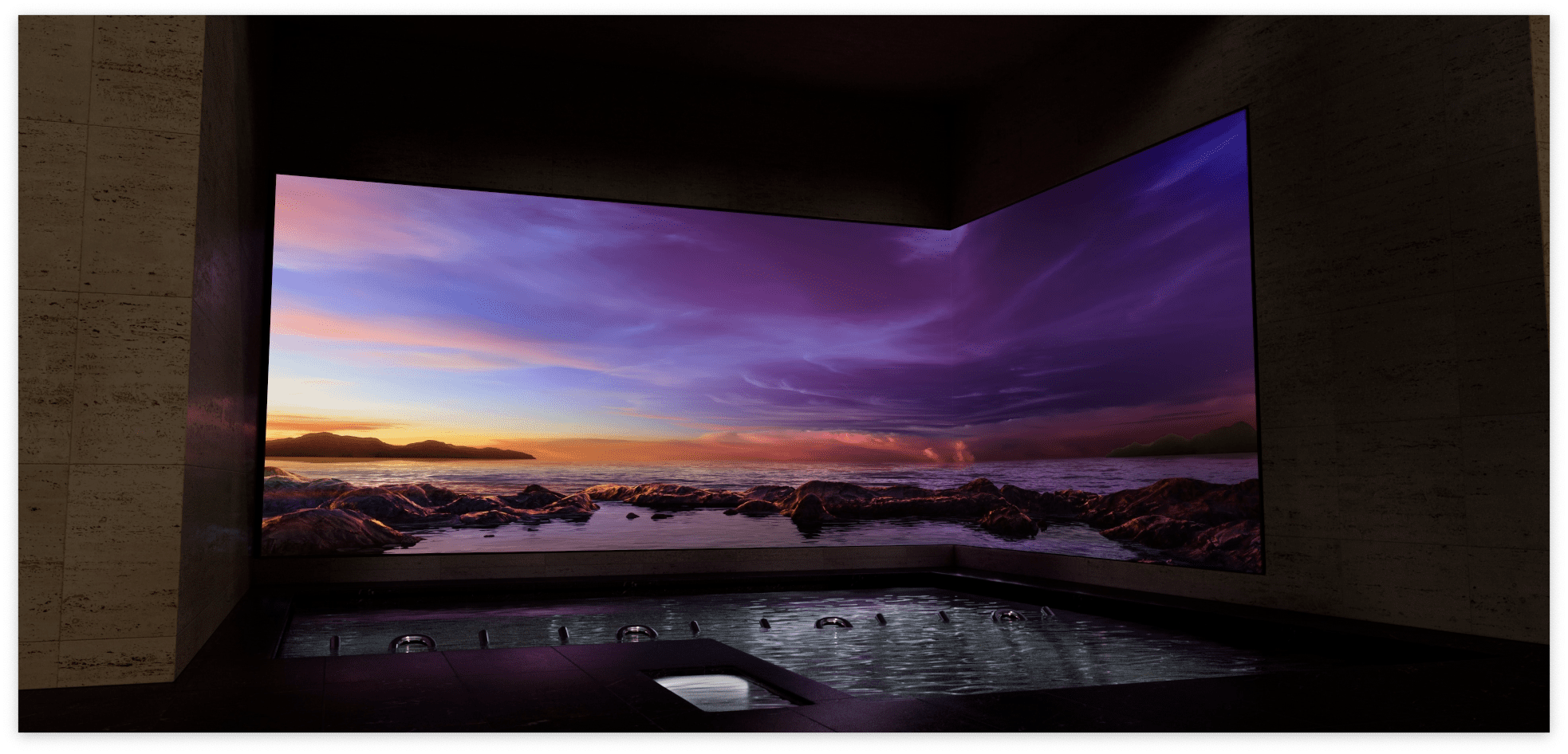 test footage for immersive attraction in Macau