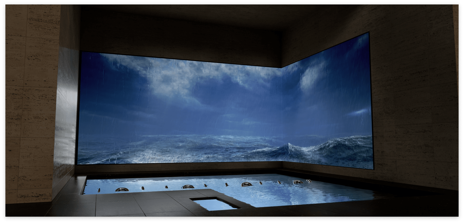 test footage for immersive attraction in Macau